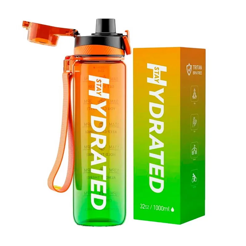 Hydrate Waterbottle 1 л Помаранчевий/green