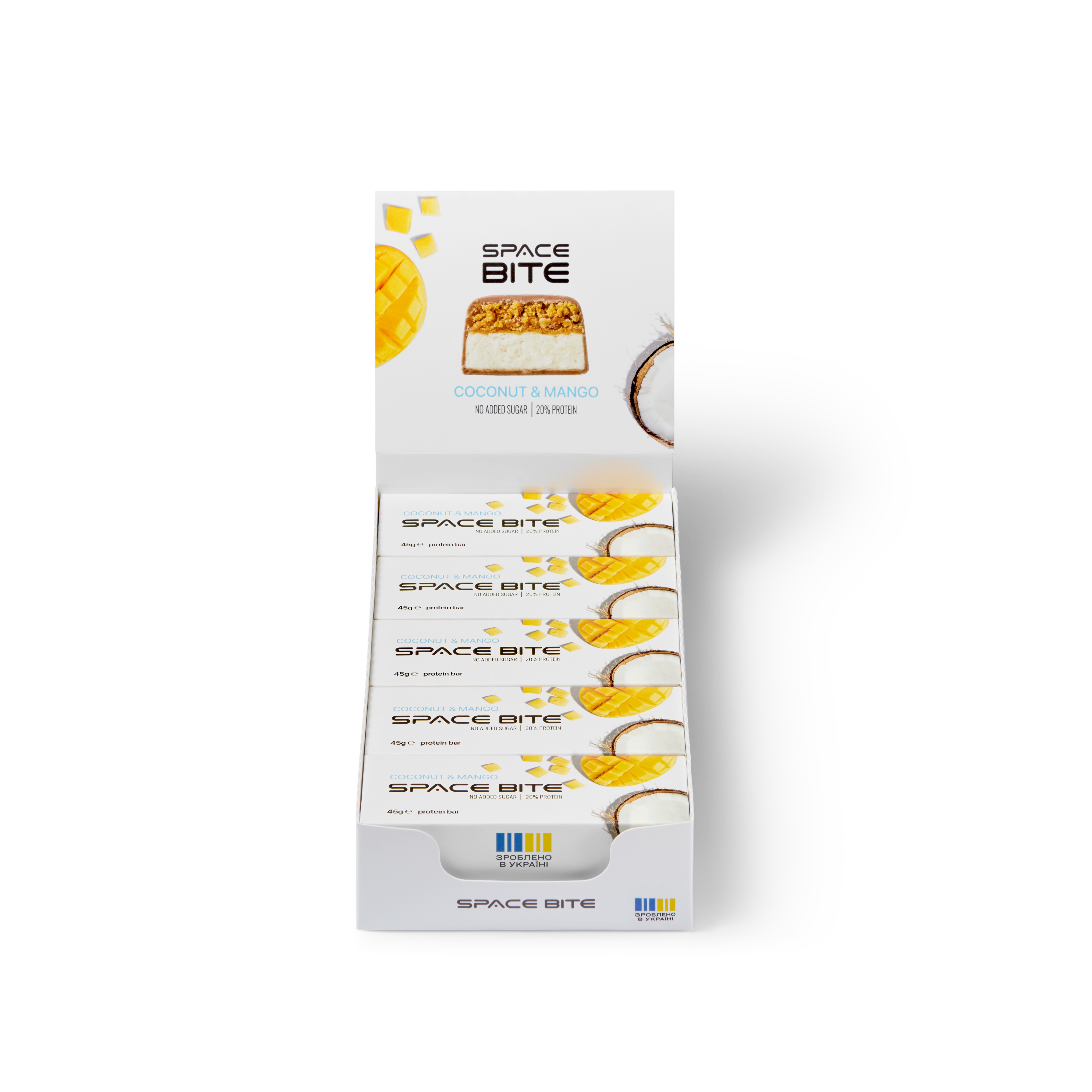Батончик SPACE BITE - 45 г Кокос і манго