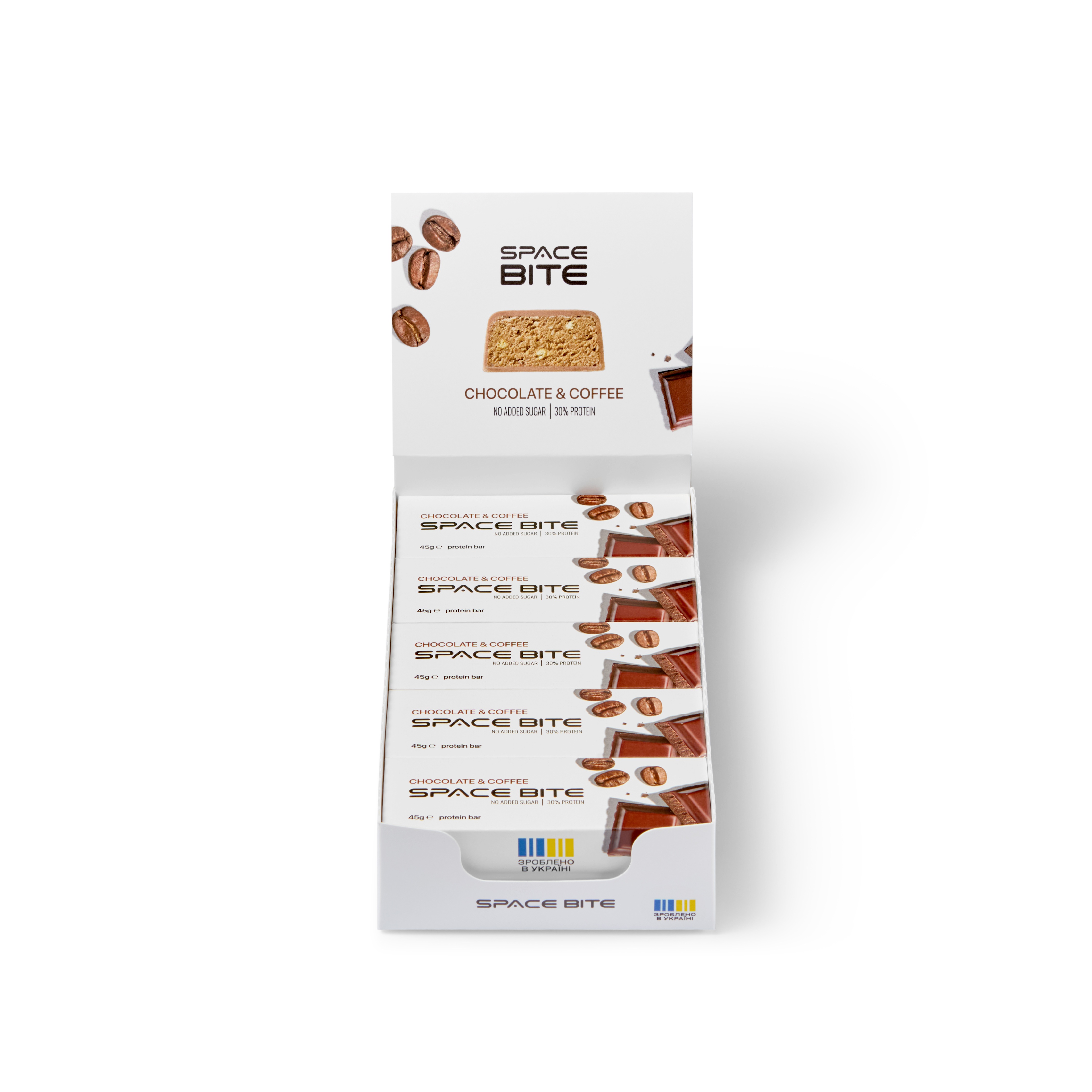 Батончик SPACE BITE - 45 г Кава і шоколад