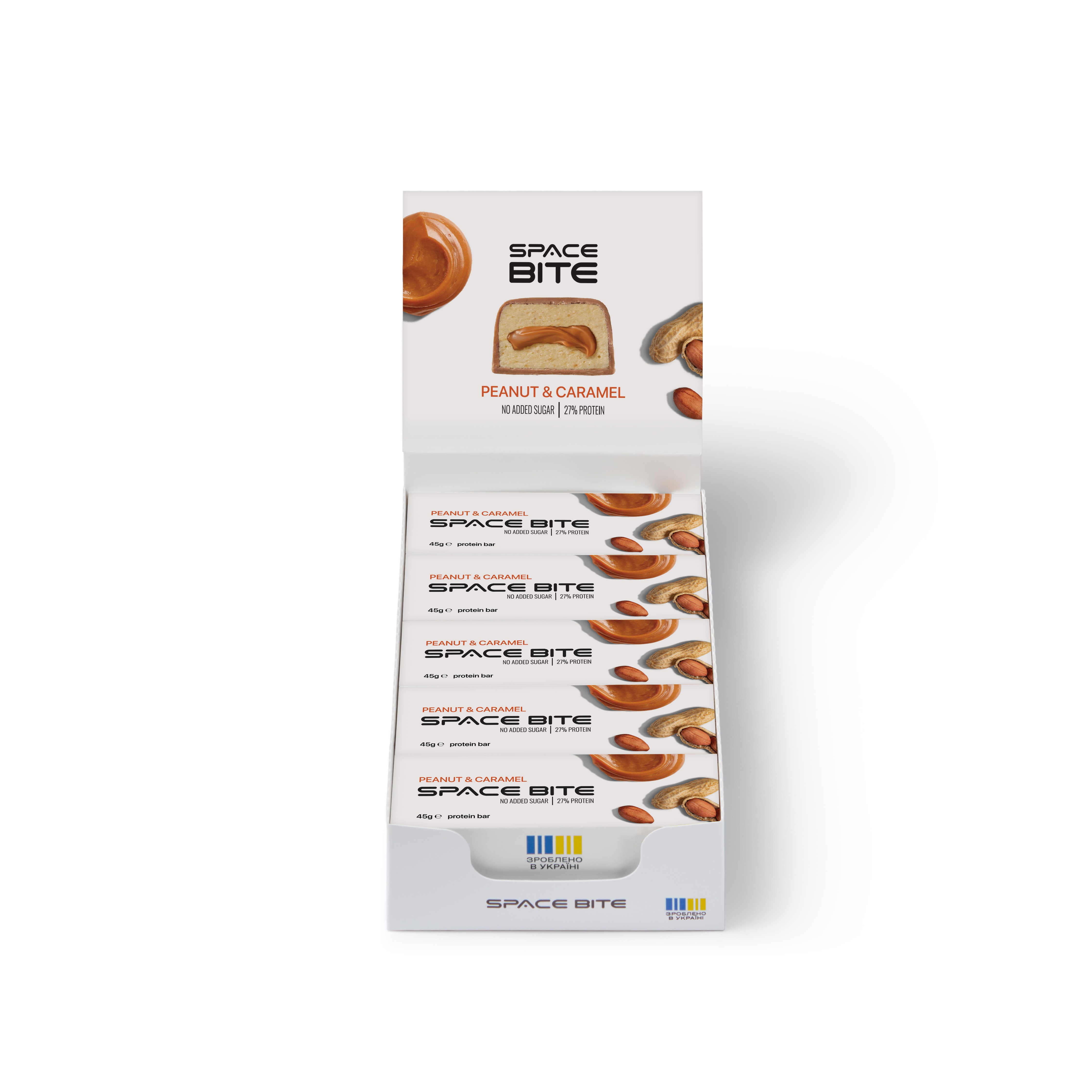 Батончик SPACE BITE - 45 г Арахіс і карамель