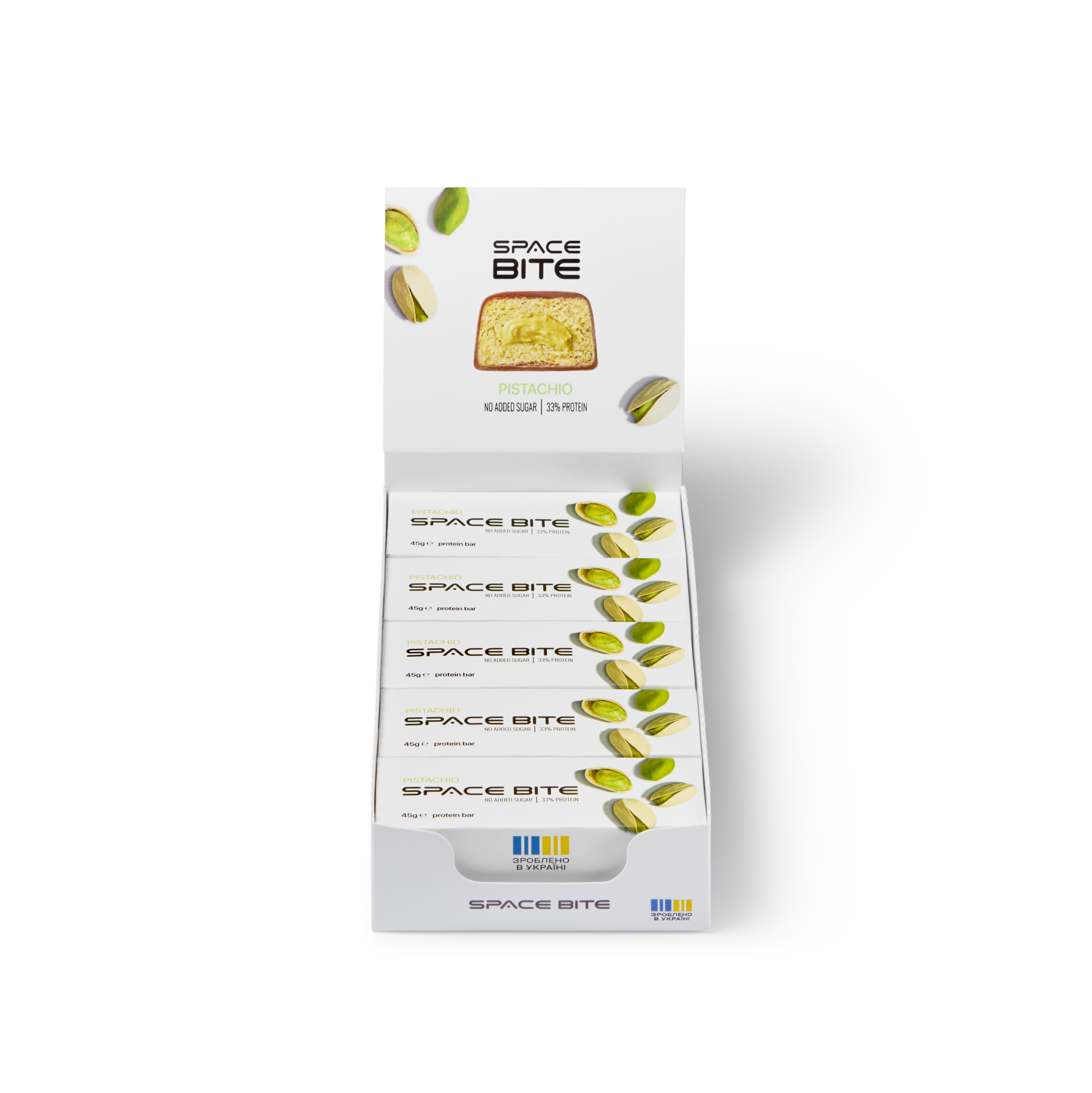 Батончик SPACE BITE - 45 г Фісташка