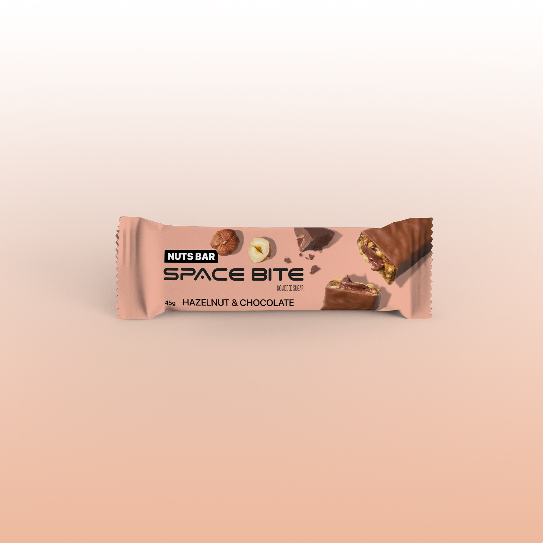 Батончик SPACE BITE Nut Bar - 40 г Фундук і шоколад