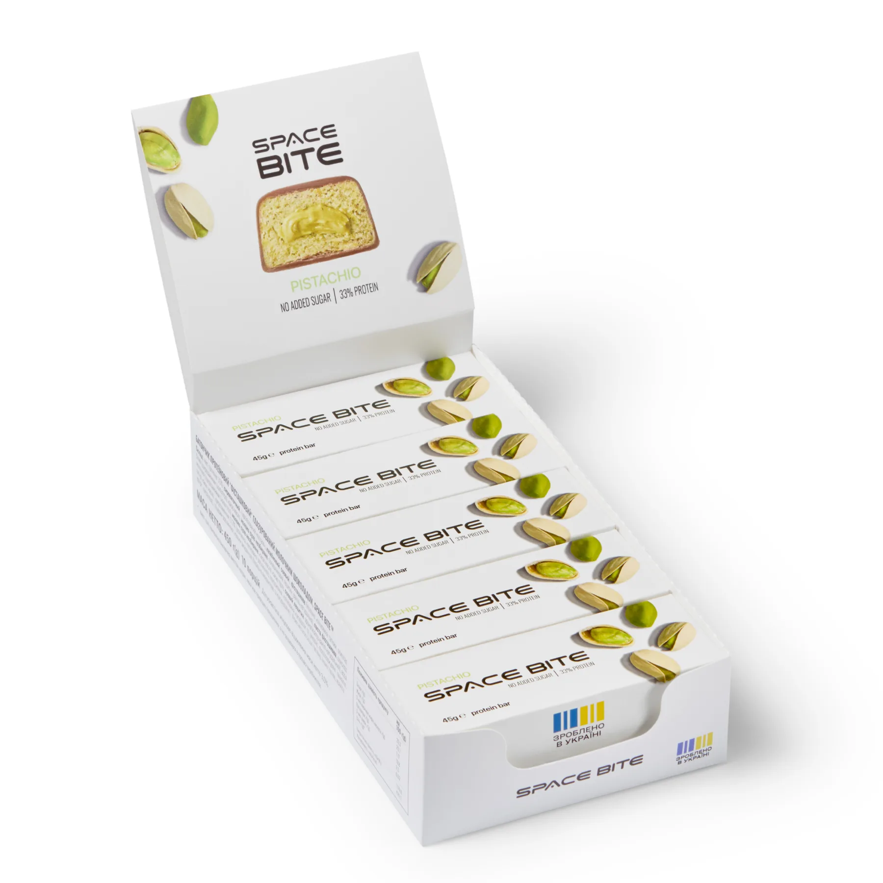 Space Bite - 10x45 г фісташка