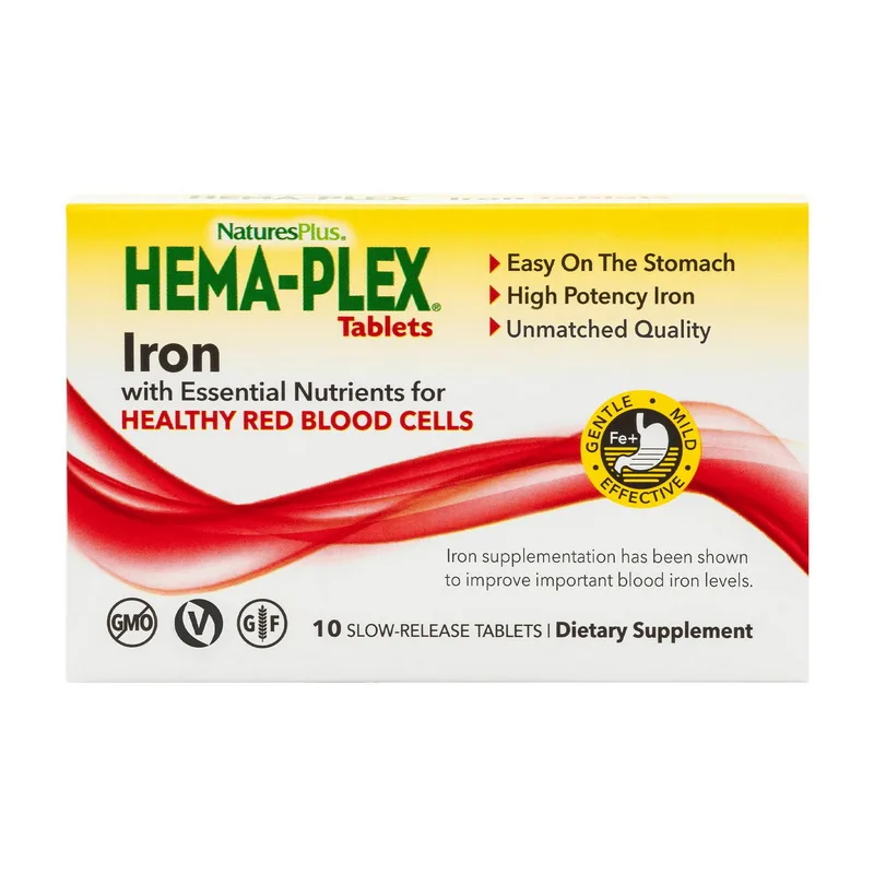 Hema Plex Iron Tablets - 10 таблеток