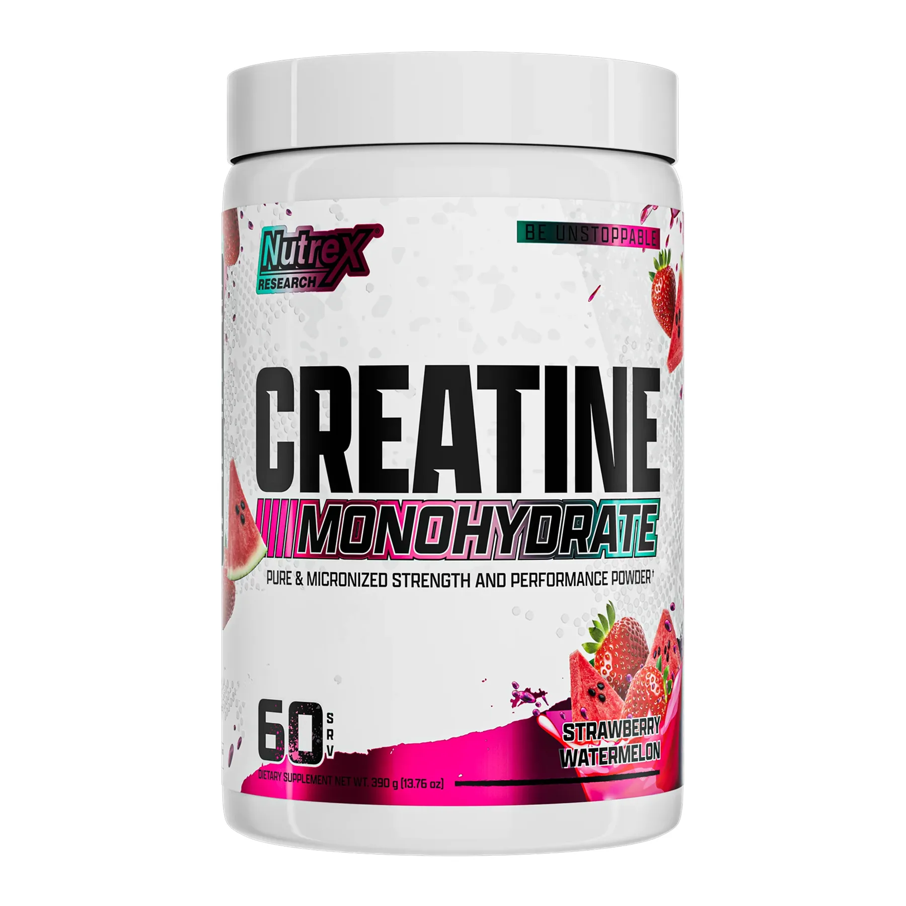 Creatine Monohydrate - 390 г Полуниця кавун