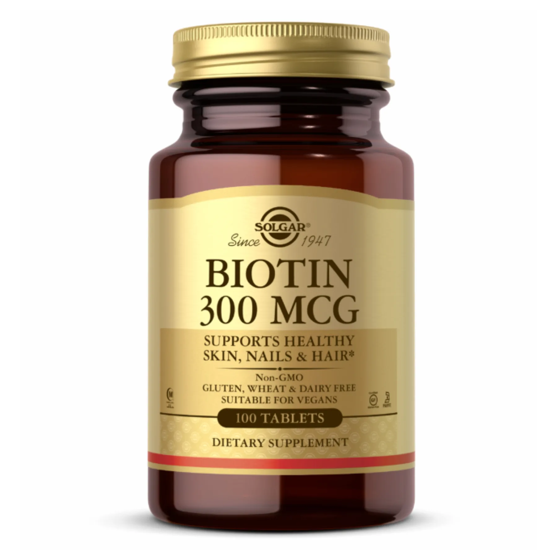 Biotin 300 мкг - 100 таблеток (До 12.26)