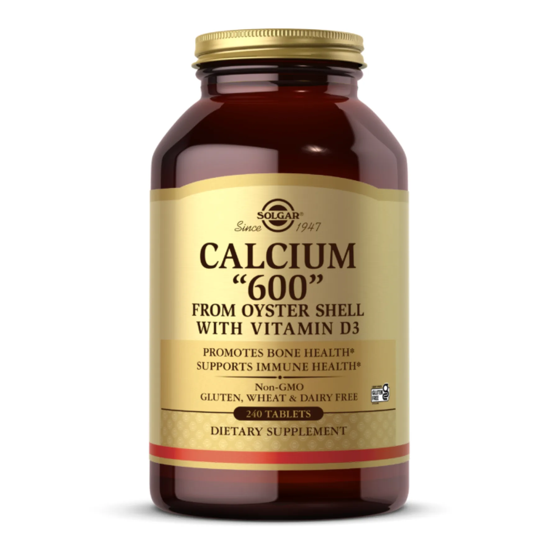 Calcium 600 (from Oyster Shell with Vitamin D3) - 240 таблеток