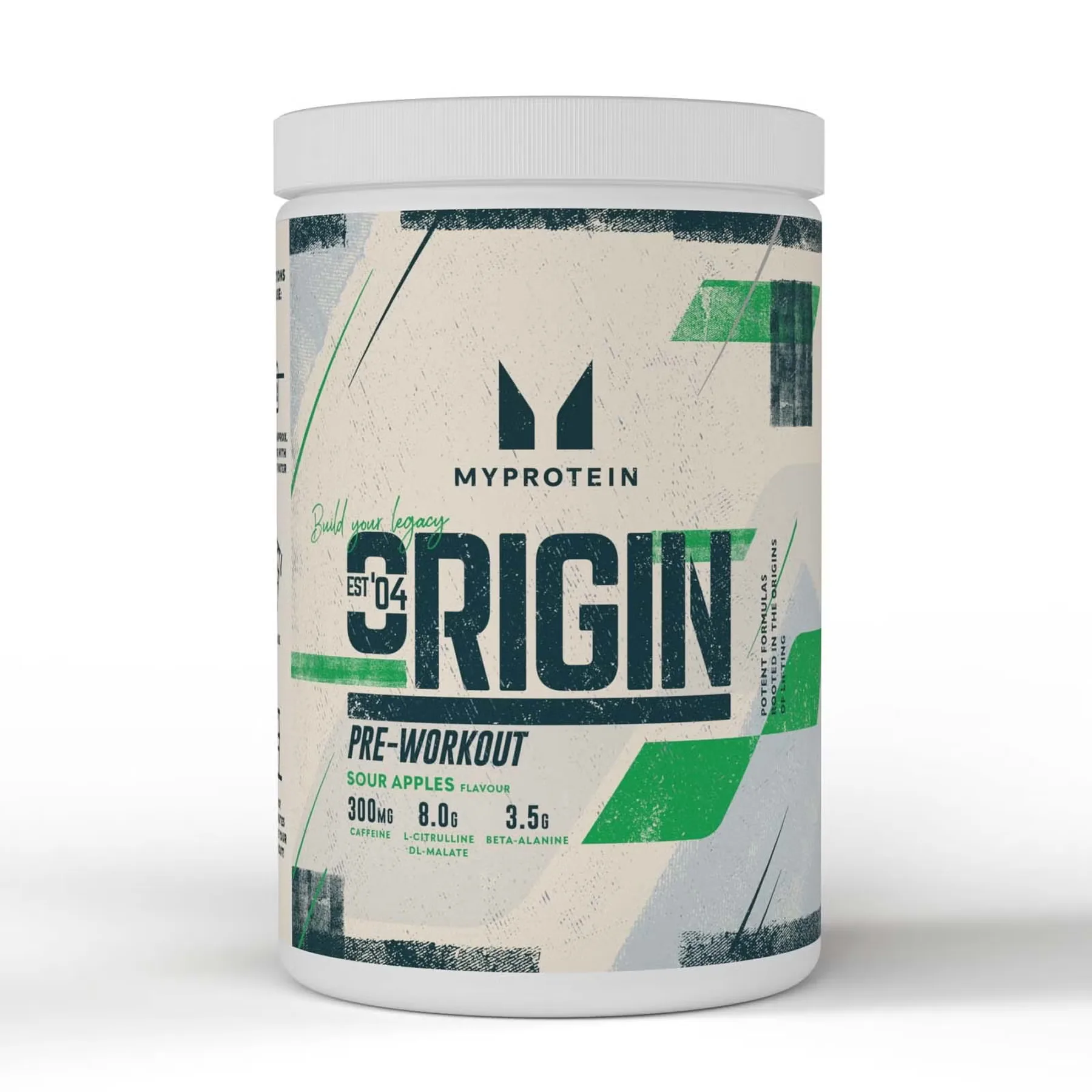 Origin Pre-Workout - 600 г Кисле яблуко