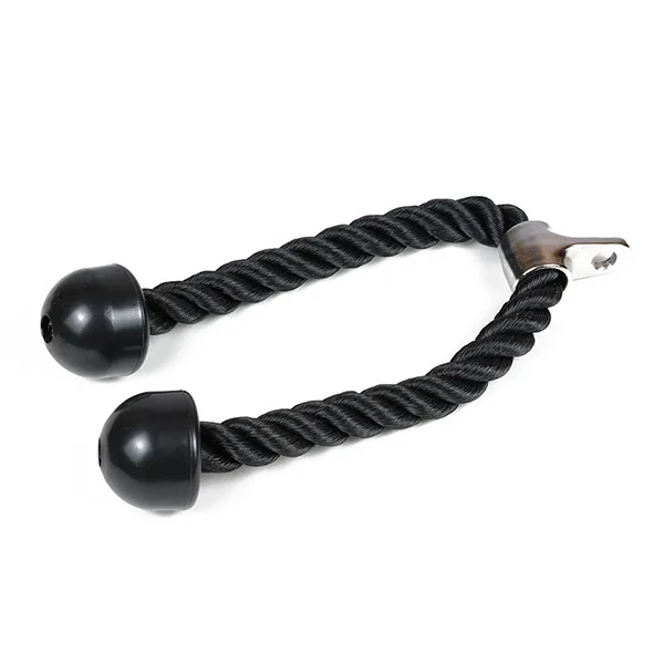 Канат для трицепса з подвійним хватом EasyFit - чорний