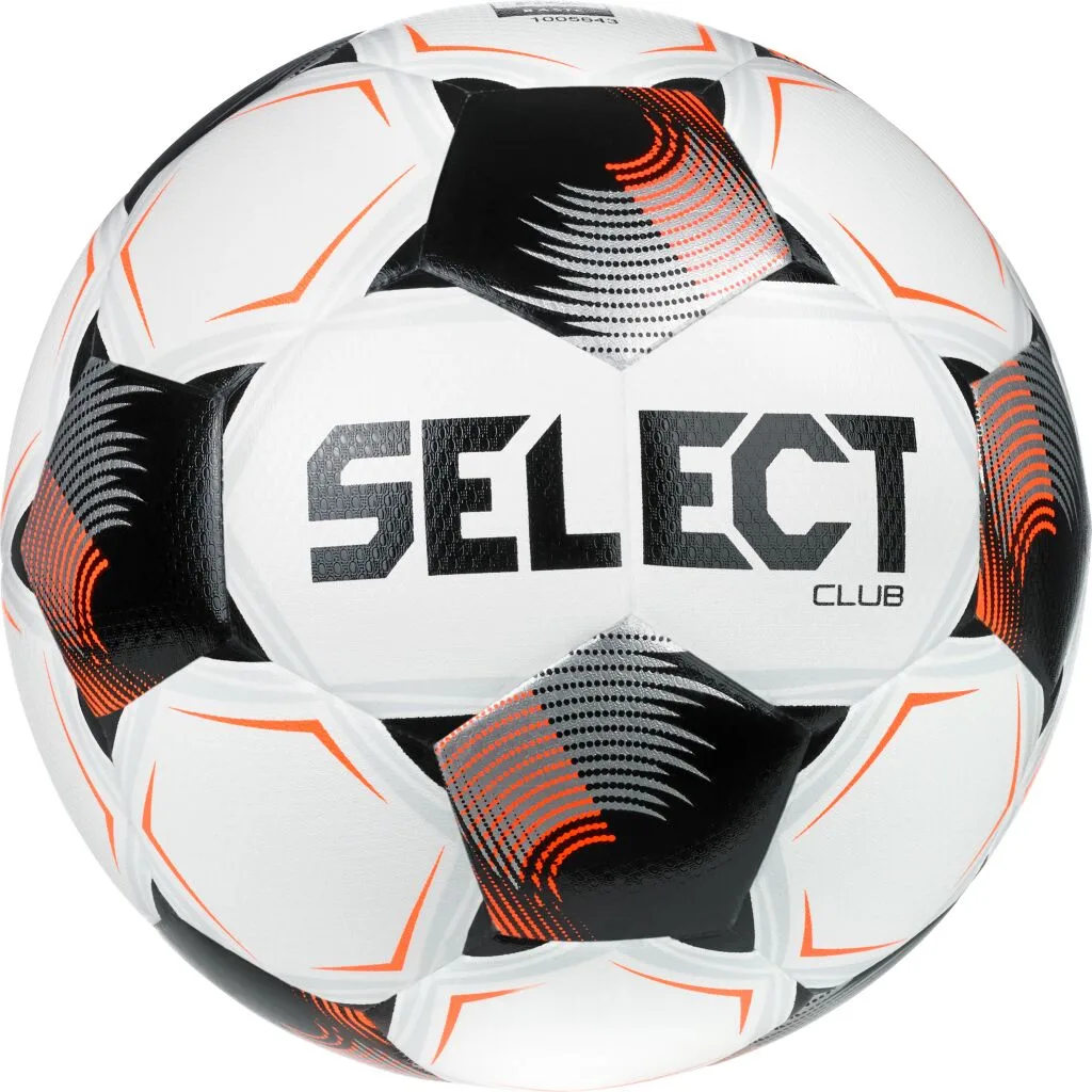 Футбольний м'яч Select FB Club Fifa v26 біло чорний №4 Оригінал 086413 012/4