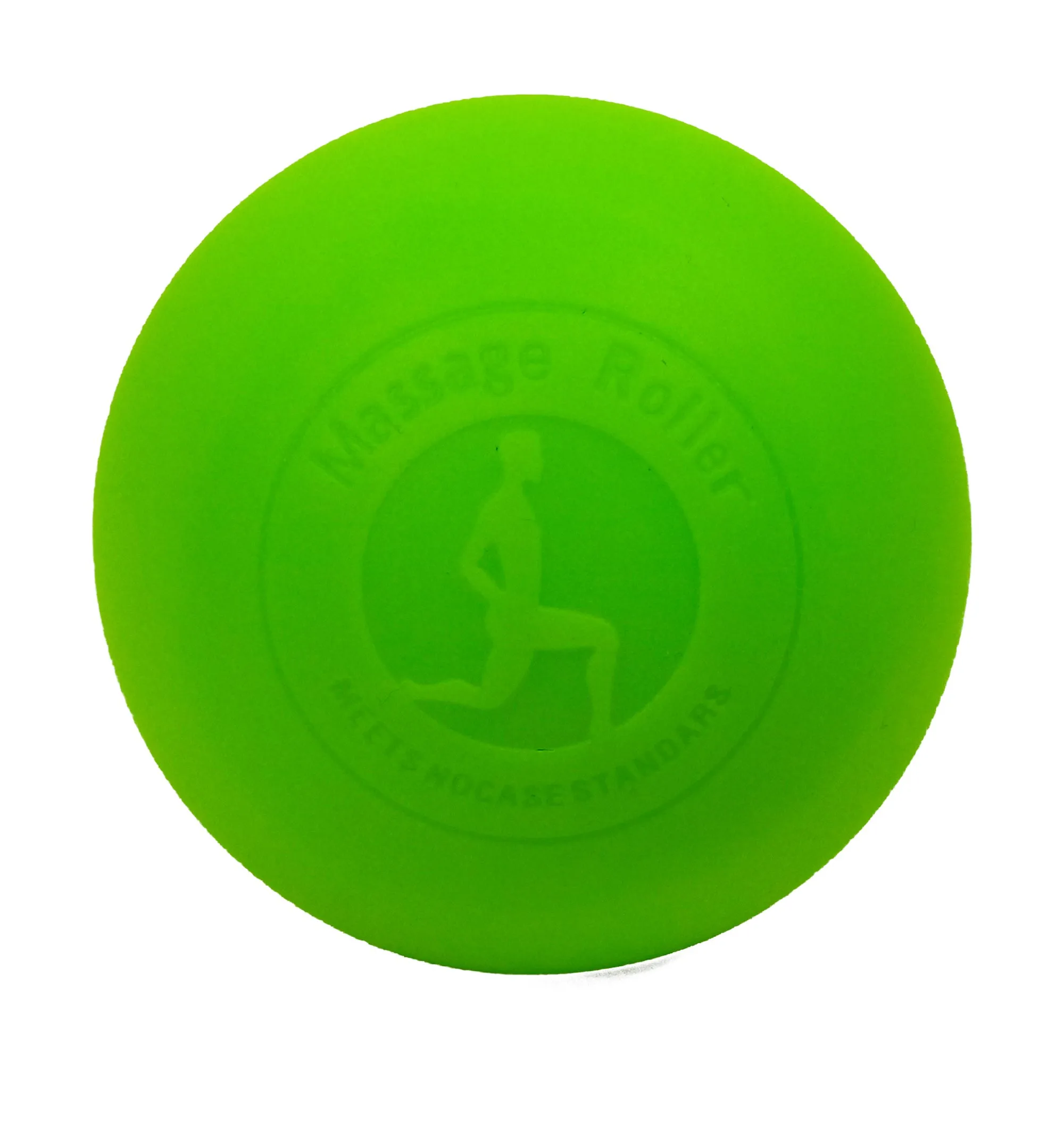 Масажний м'ячик EasyFit каучук 6,5 см салатовий