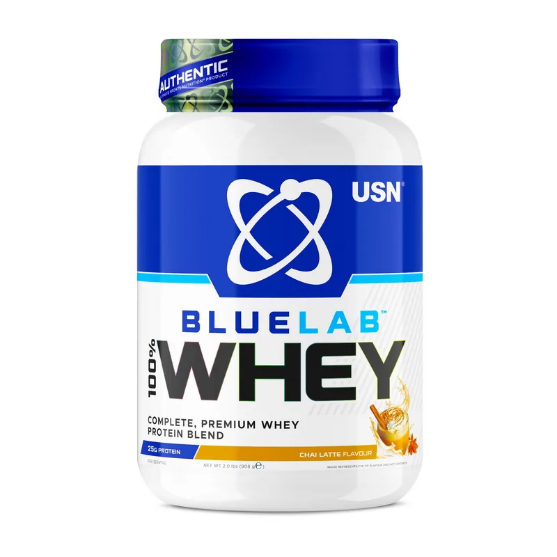 Blue Lab 100% Whey - 908 г chai Latte