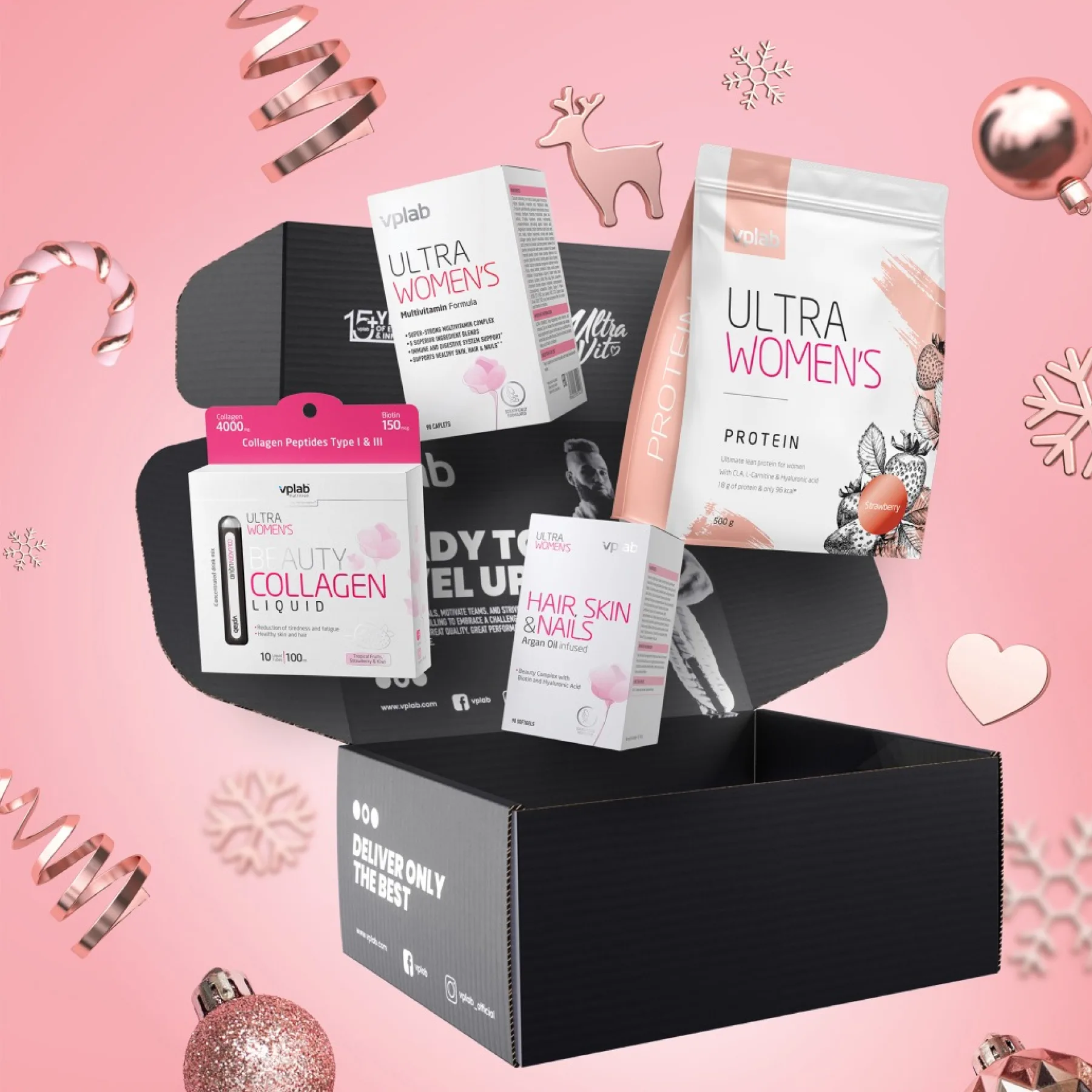 Подарунковий набір для жінок Women's Health & Beauty Bundle