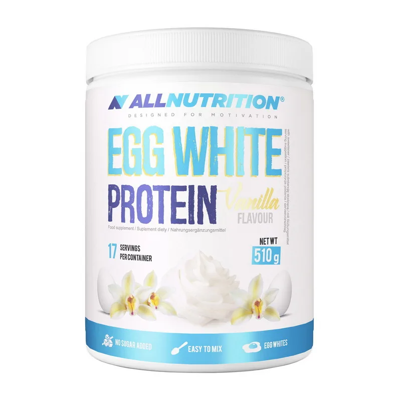 Egg White Protein - 510 г Ваніль