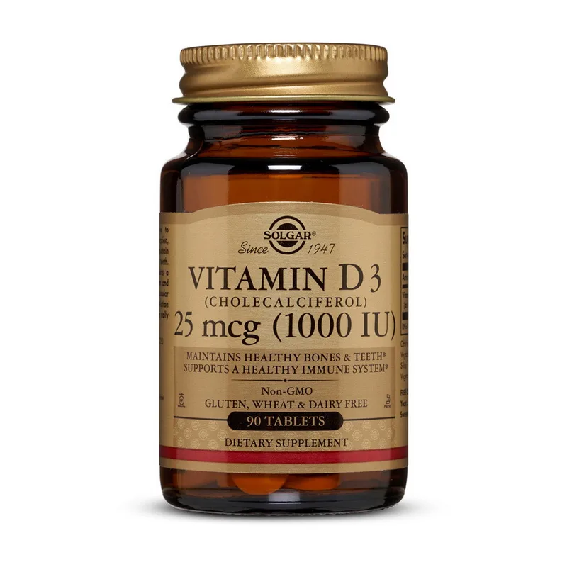 Vitamin D3 25 мкг 1000 IU - 90 таблеток