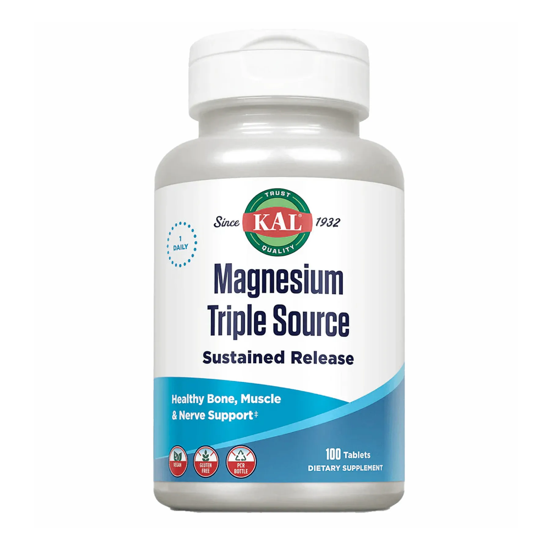 Magnesium Sustained Release Triple Source 500 мг - 100 таблеток