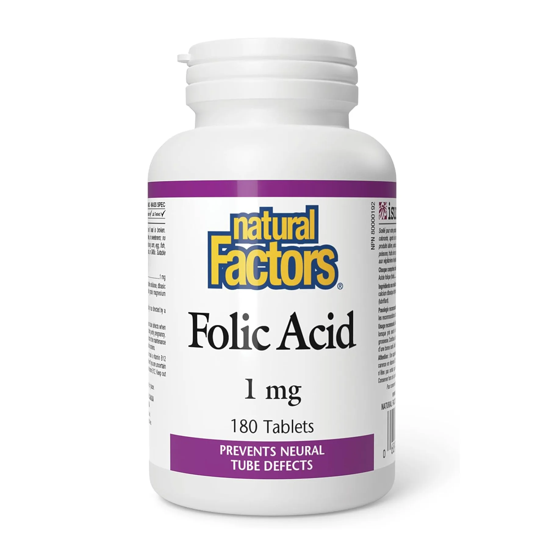 Folic Acid 1 мг - 180 капсул