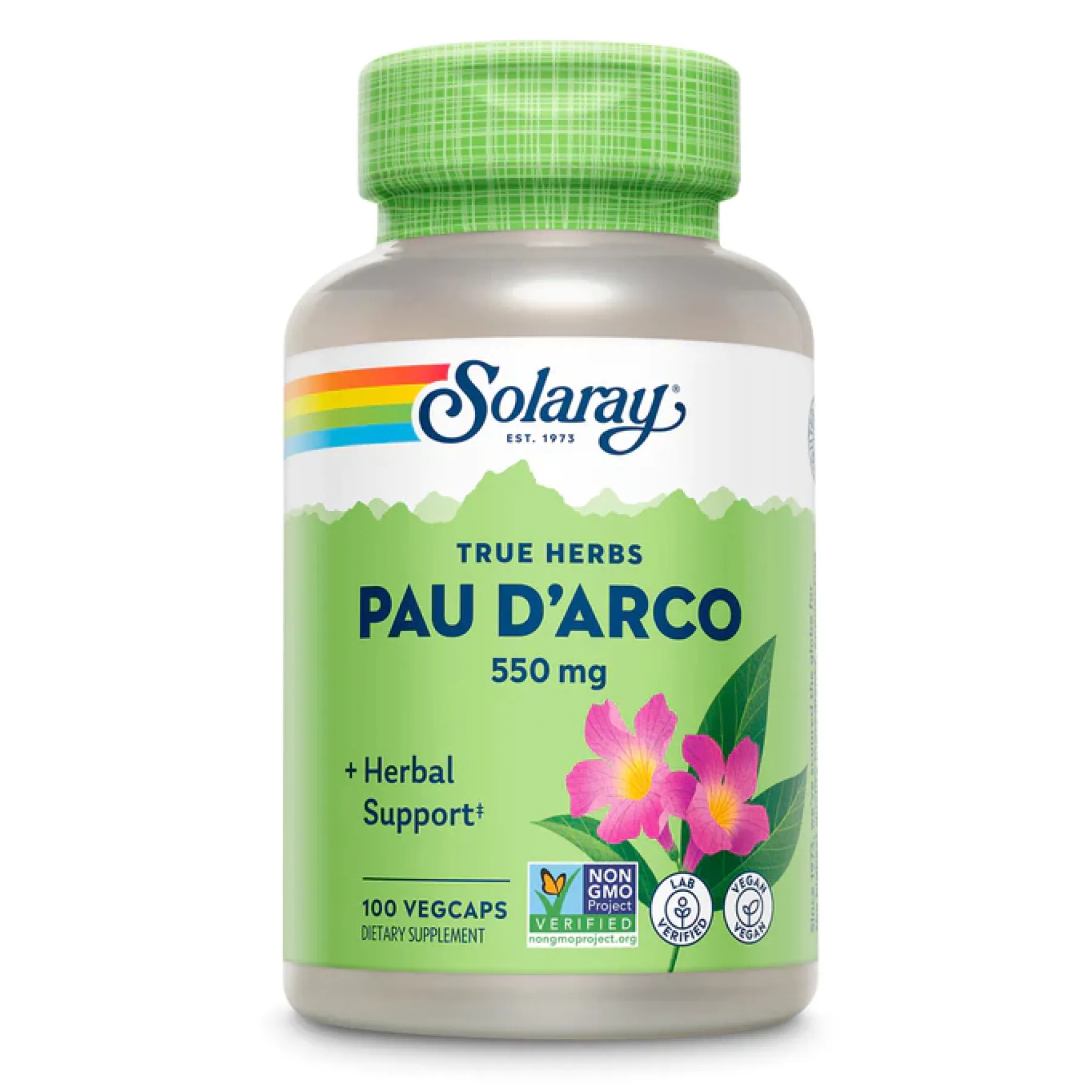 Pau D'Arco Bark 550 мг - 100 капсул