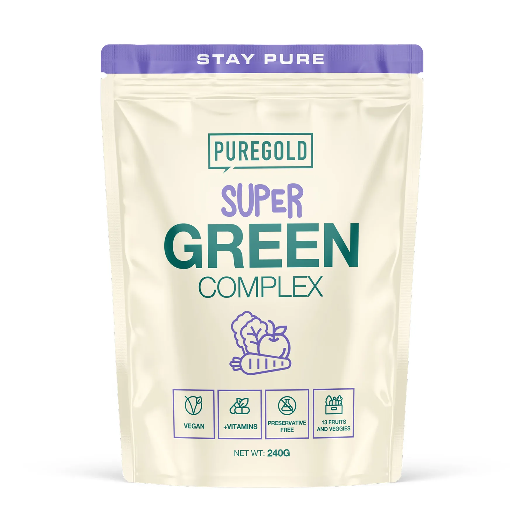 Super Green Complex - 240 г Без смаку