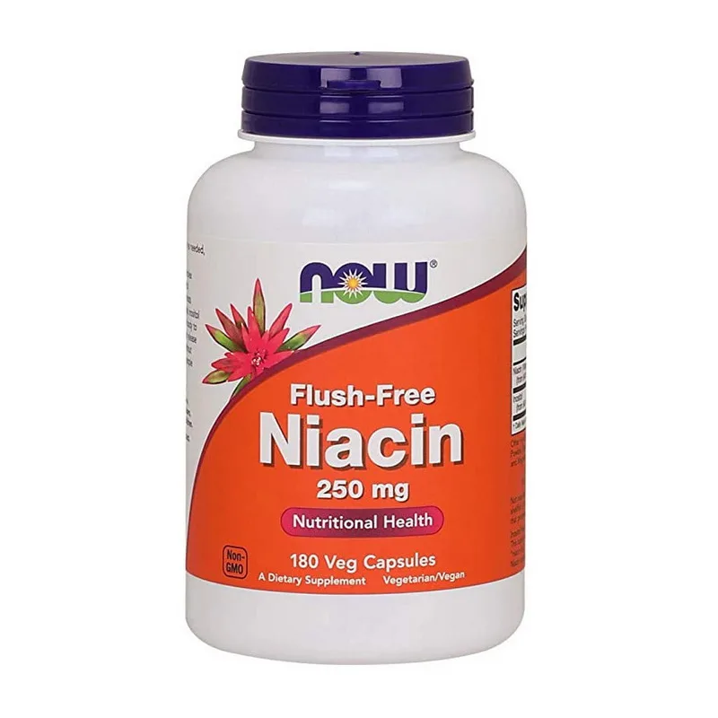 Flush Free Niacin 250 мг - 180 капсул