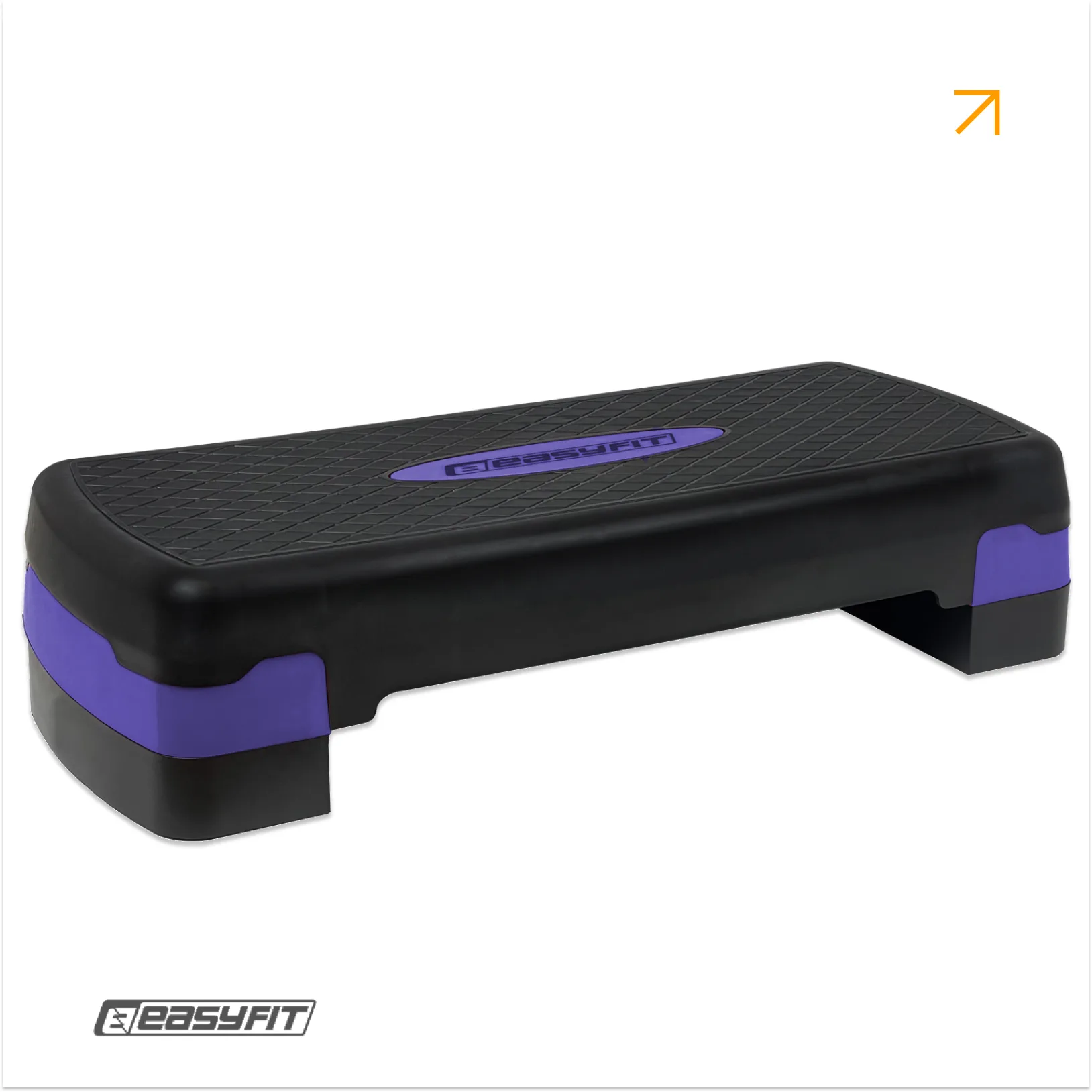 Степ-платформа EasyFit Step-B 2-ступінчаста фіолетова