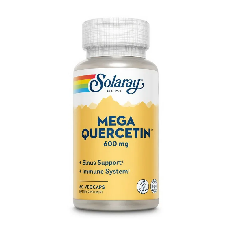 Mega Quercetin - 600 мг 60 вегетаріанських капсул