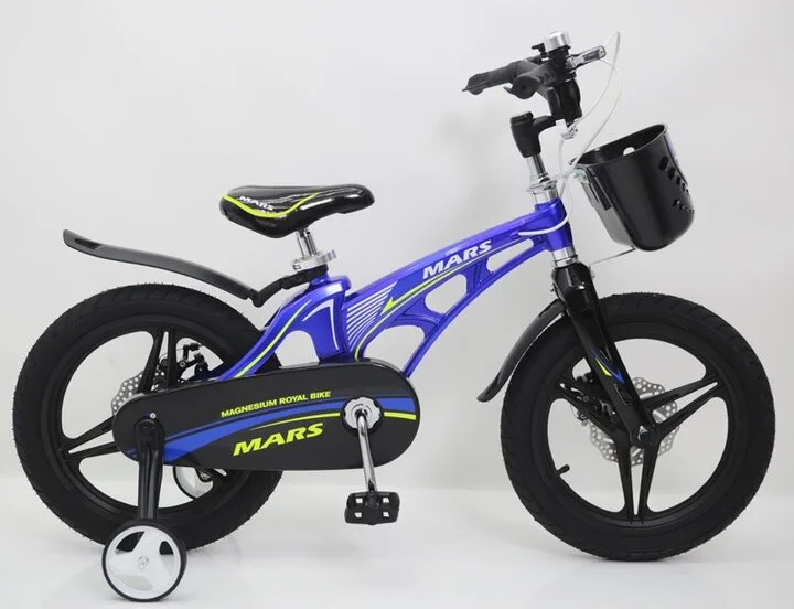 Велосипед Mars 16 дюймов синий Mars-1BL (ВИТРИНА)