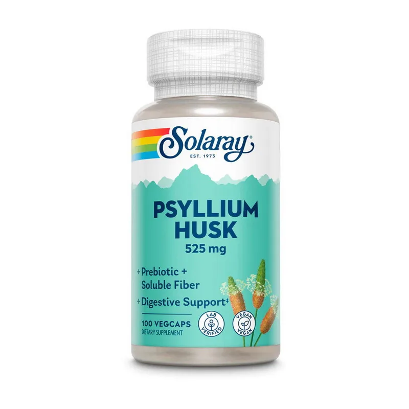 Psyllium Husk - 525 мг 100 вегетаріанських капсул