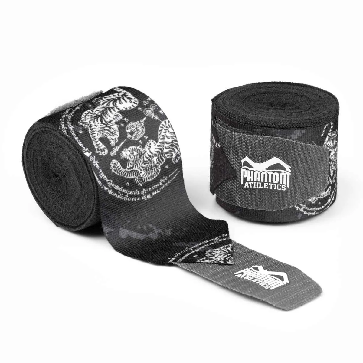 Бинти для боксу Phantom Muay Thai Black 400cm. (4 м.)