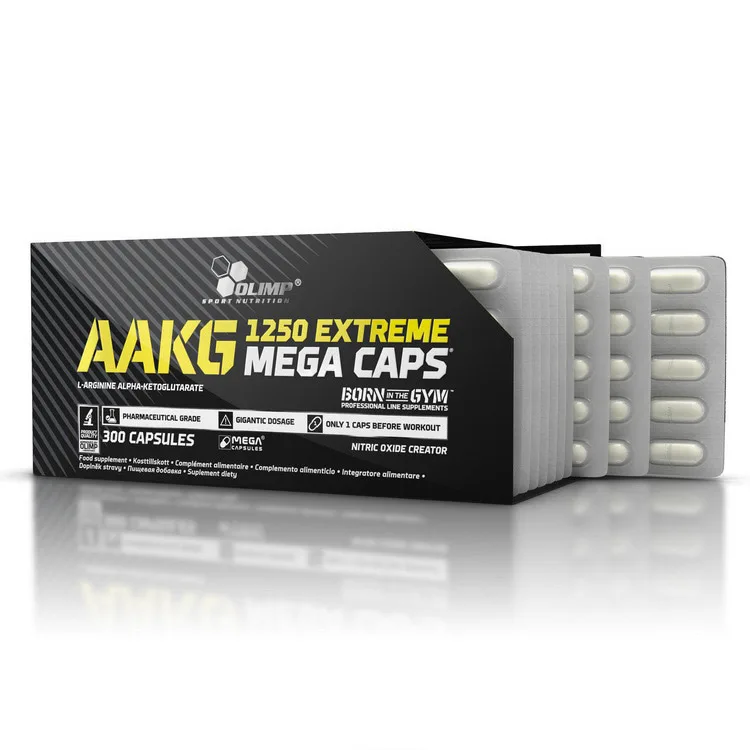 AAKG 1250 Extreme Mega Caps - 300 капсул