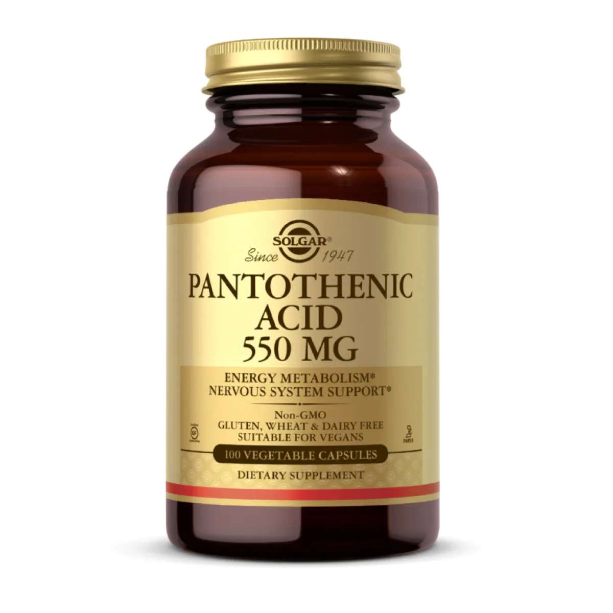 Pantothenic Acid 550 мг - 100 капсул (До 06.26)