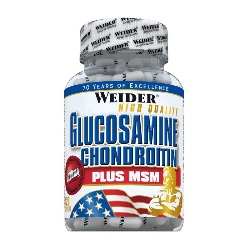 Glucosamine Chondroitin plus MSM - 120 капсул