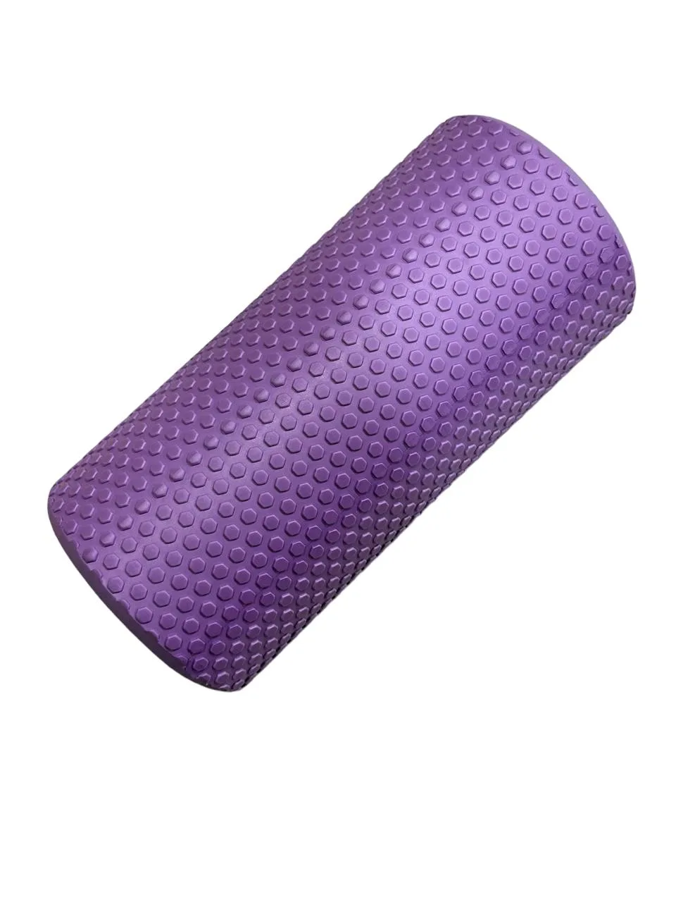 Ролер для занять йогою та пілатесом Eva 30 см*15 см фіолетовий