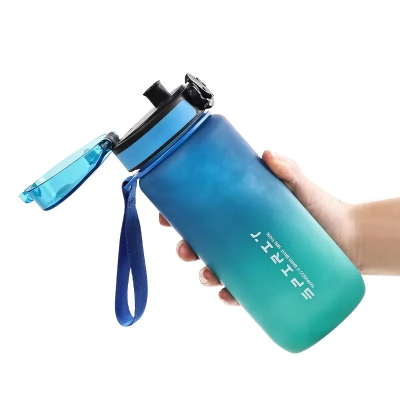 Пляшка для води Spirit 500 мл 8689 синій-салатовий