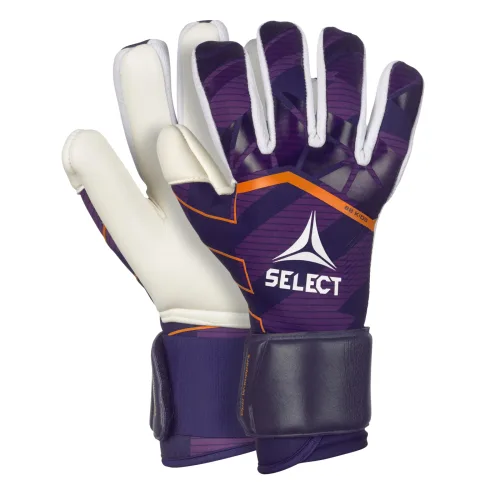 Рукавички воротарські Select GOALKEEPER GLOVES 88 KIDS v24 фіолетовий-білий (оригінал) 6 (16,5 см)