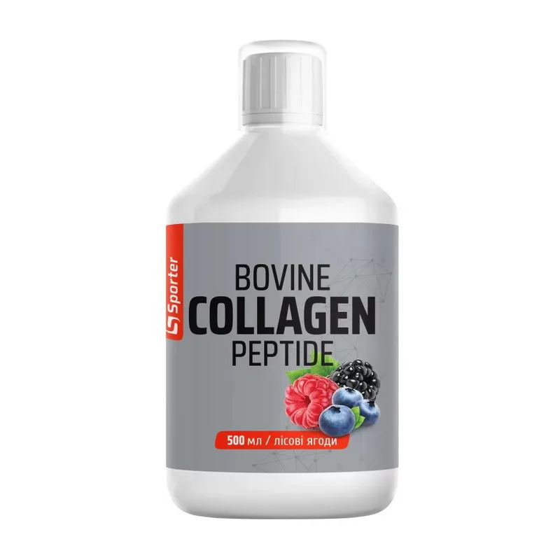 Bovine Collagen Peptide - 500 мл, лісові ягоди