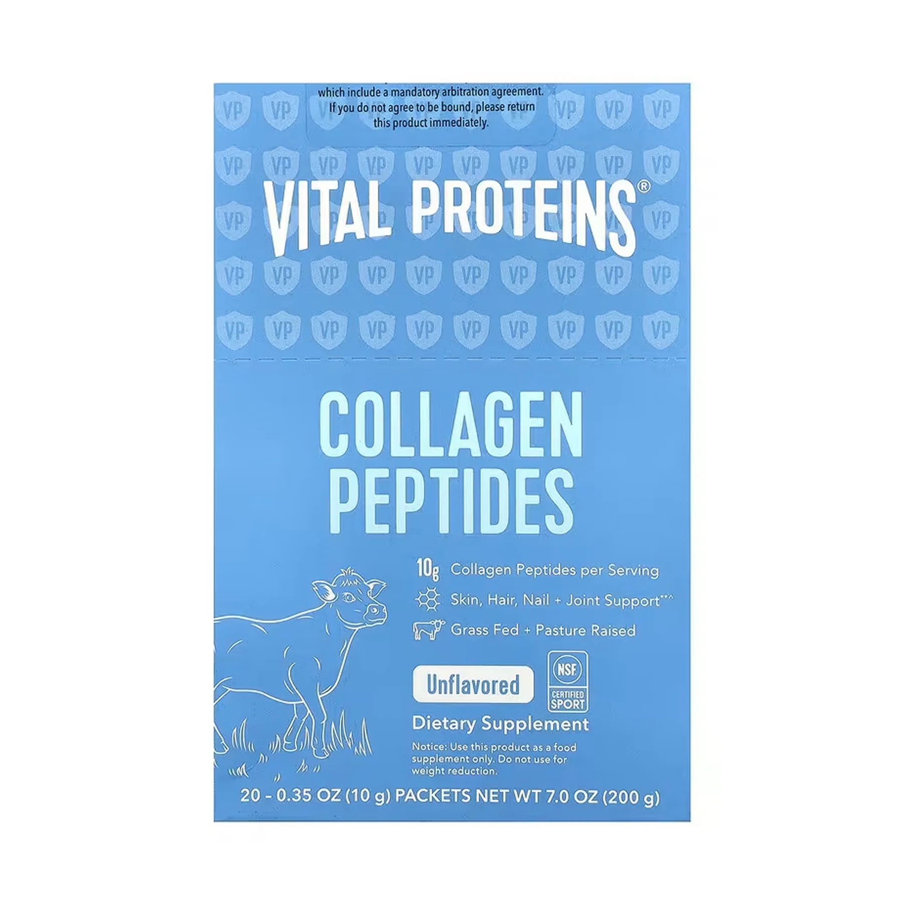 Collagen Peptides 200 г Unflavored - 20 упаковок
