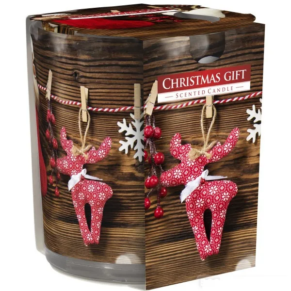 Ароматична свічка в скляному стакані імбирний хліб SN 72 s-07