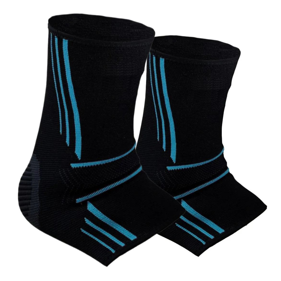 Бандажі на гомілкостоп Power System PS-6022 Ankle Support Evo Black/Blue 2 шт. - XL