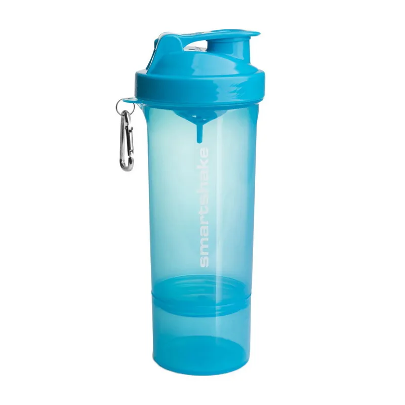 SmartShake Slim NEON Blue - 500 мл Синій