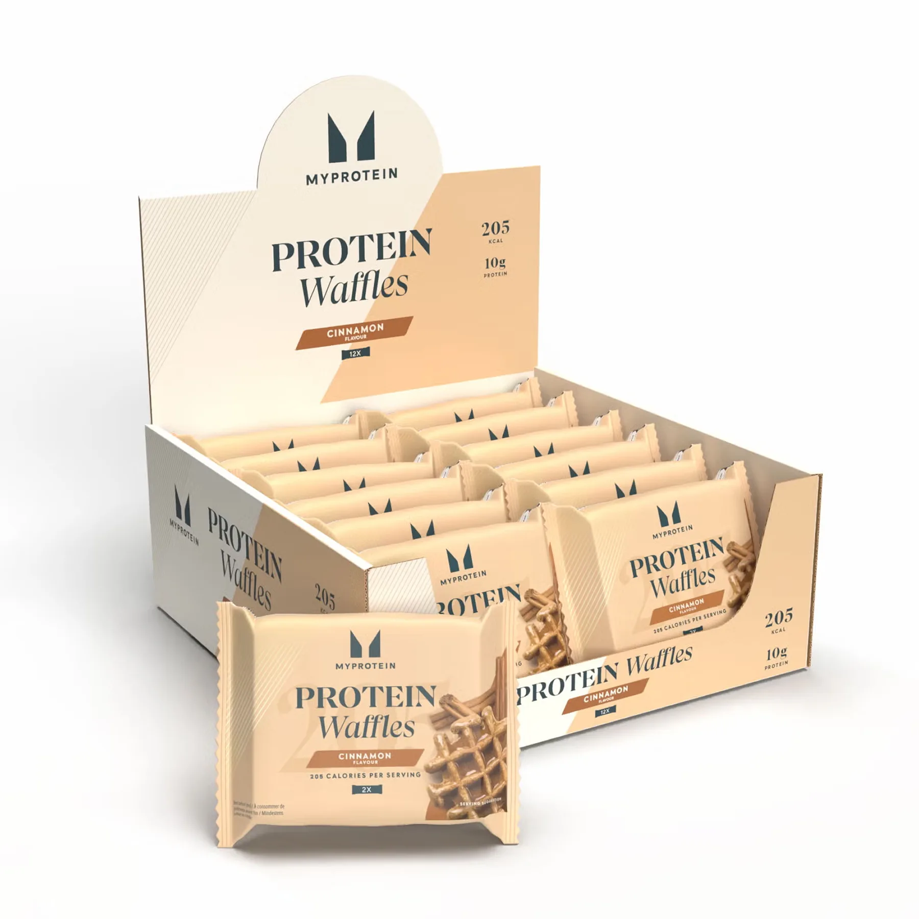 Protein Waffles - 12x50 г Кориця (До 08.26)