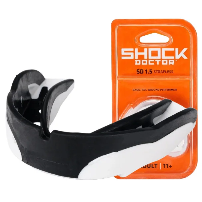 Капа Shock Doctor V1,5 дитяча (вік до 10) White (art. 4000-BK-YTR)