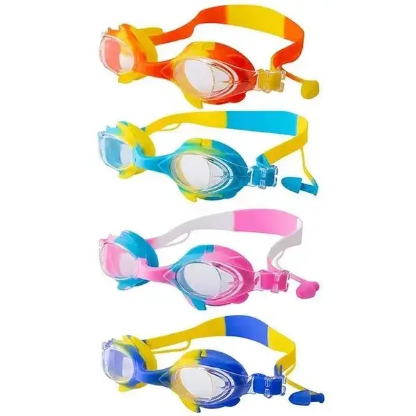 Окуляри для плавання дитячі помаранчевий