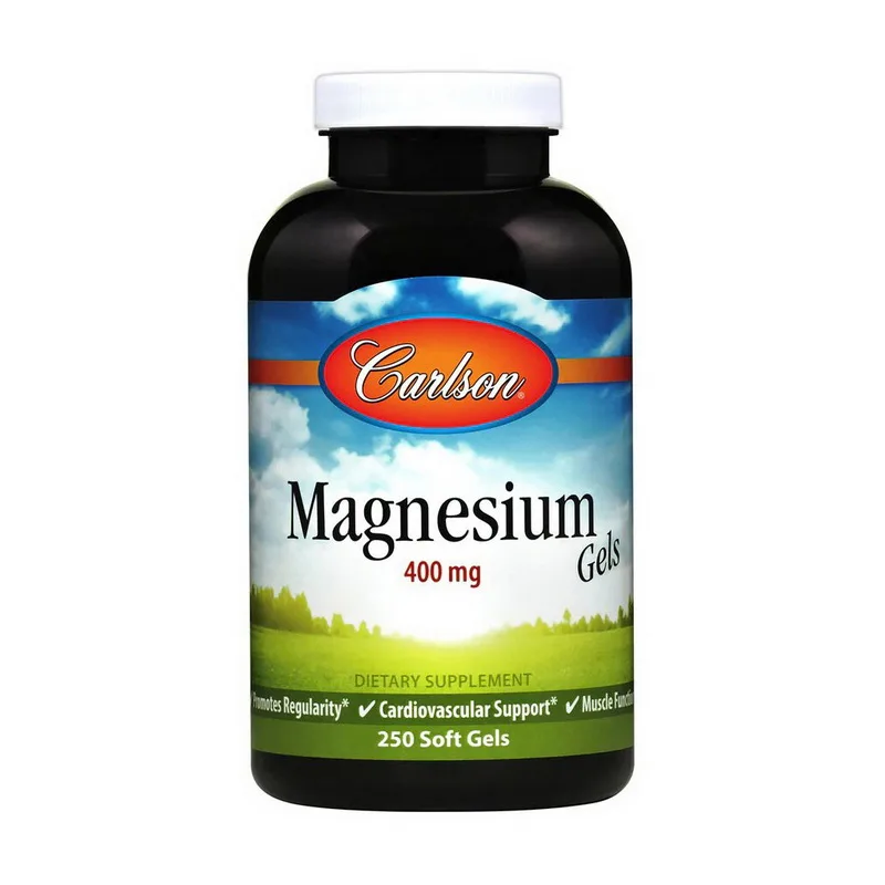 Magnesium Gels - 400 мг 250 soft гелів