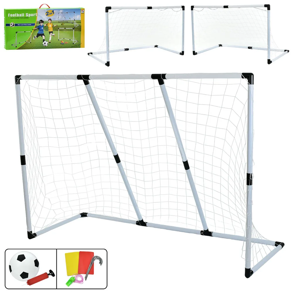 Ворота футбольна 2в1 MR 230×150×80 см