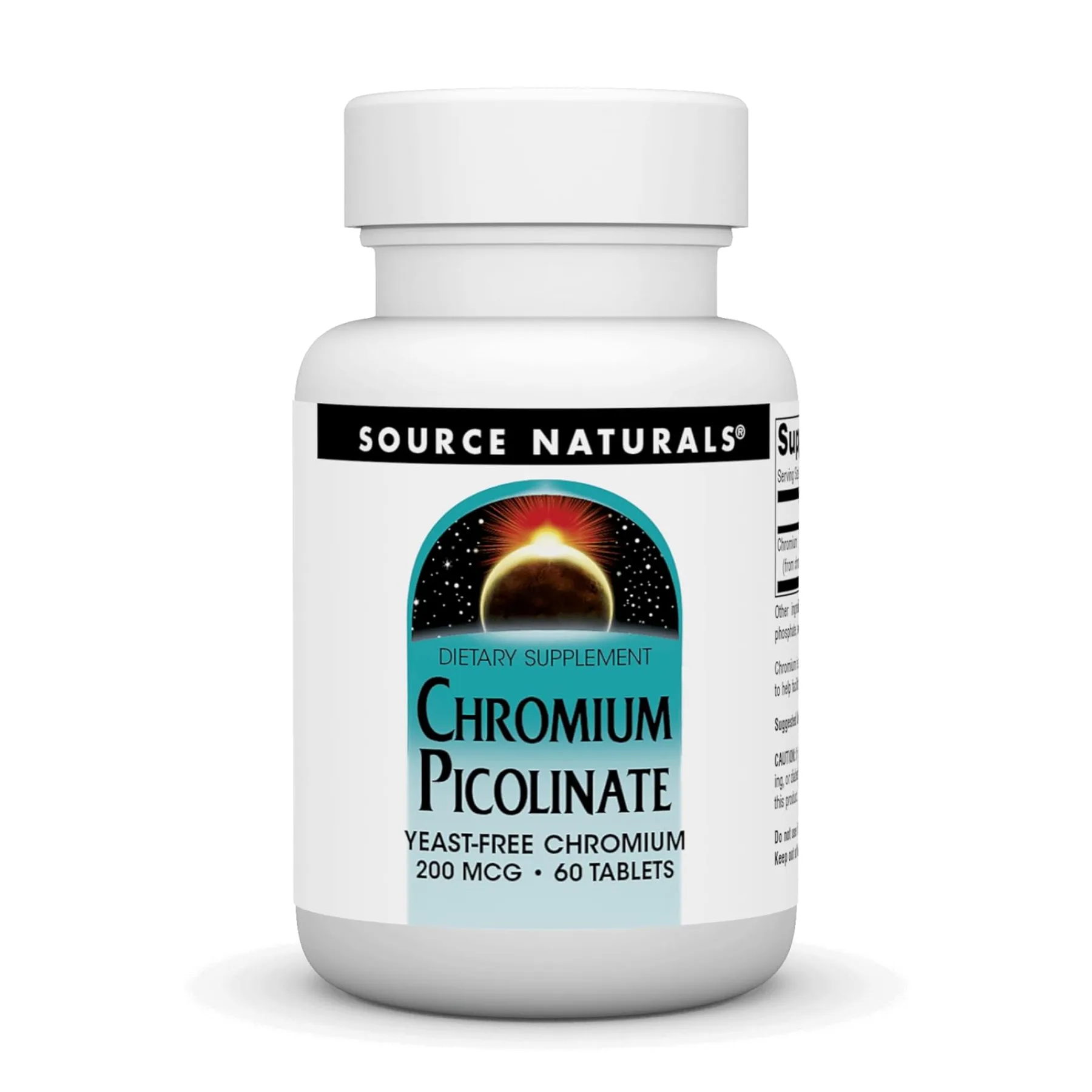 Chromium Picolinate 200 мкг Yeast Free - 60 таблеток