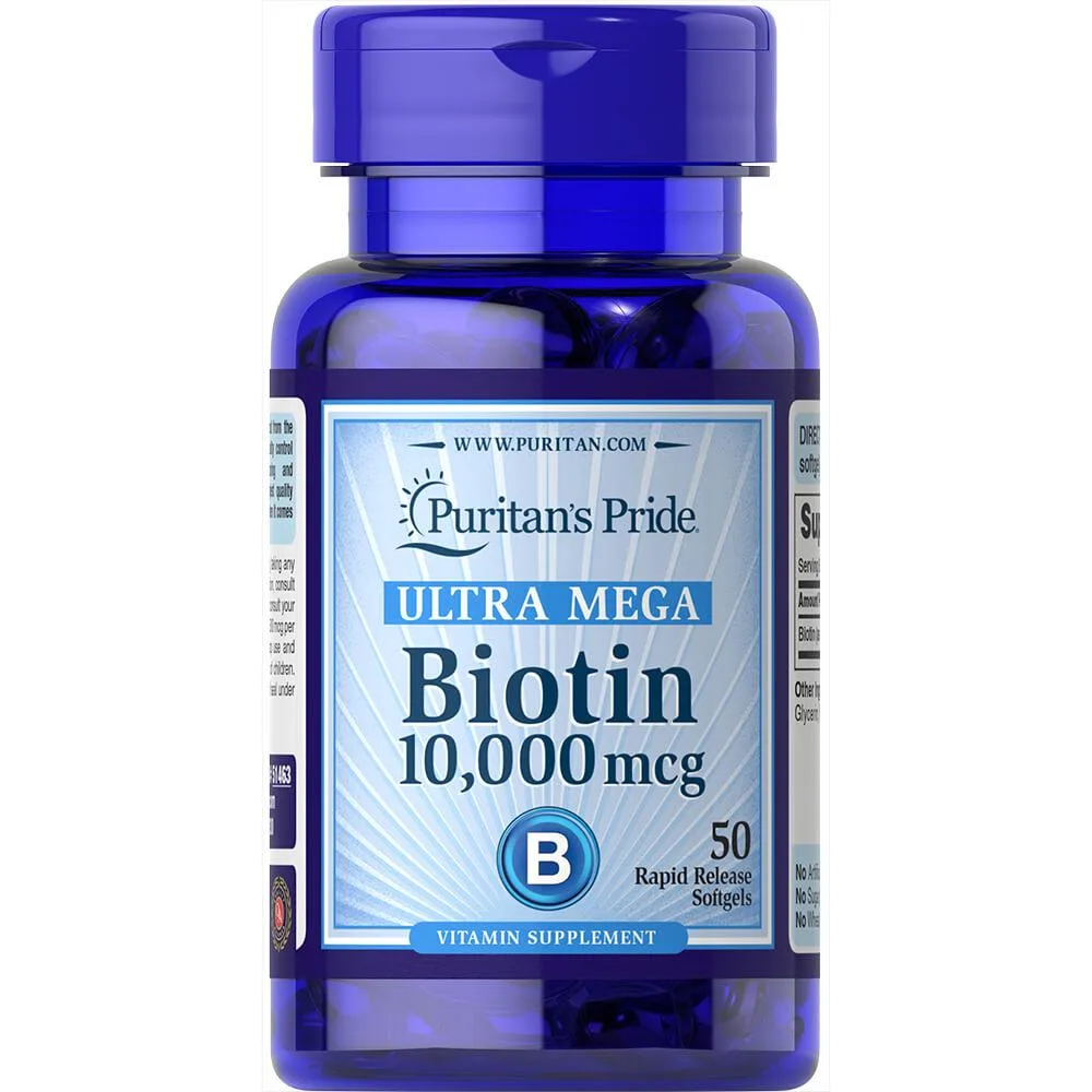 Biotin 10000 мкг - 100 капсул