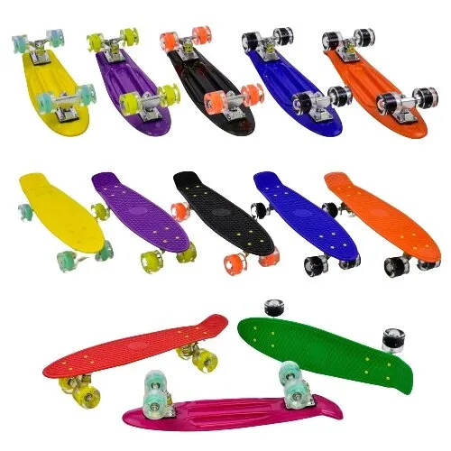 Скейт пенні борд Best Board Рожевий