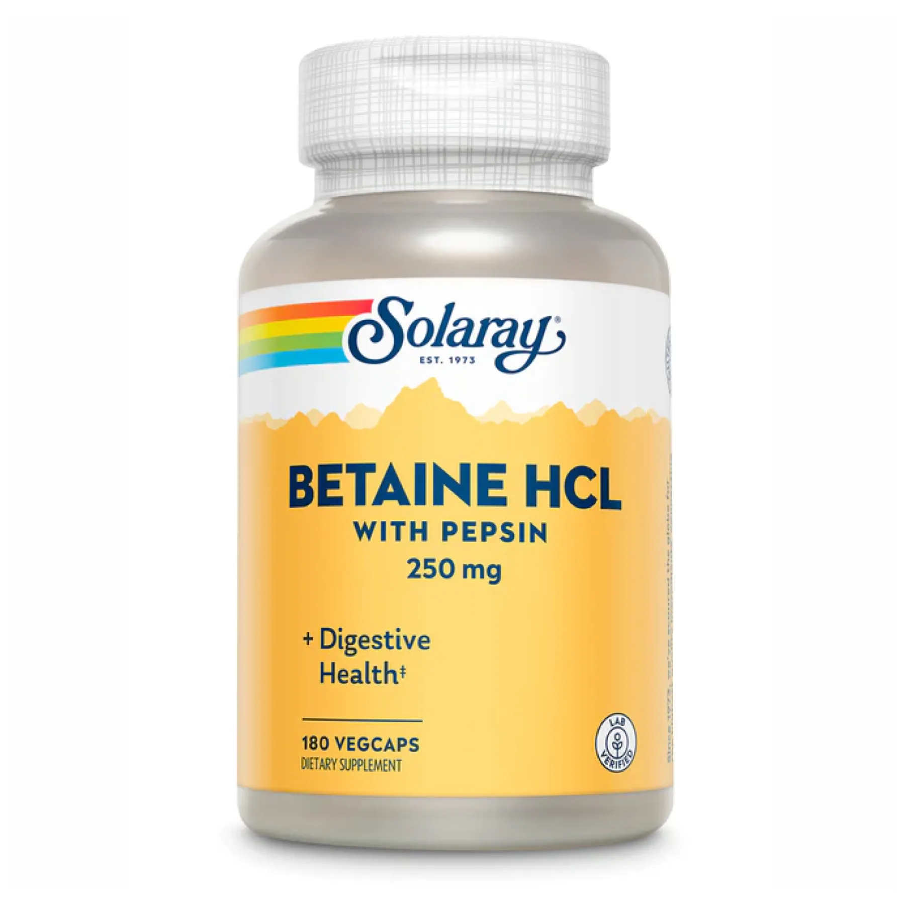 Betaine HCl 250 мг - 180 капсул