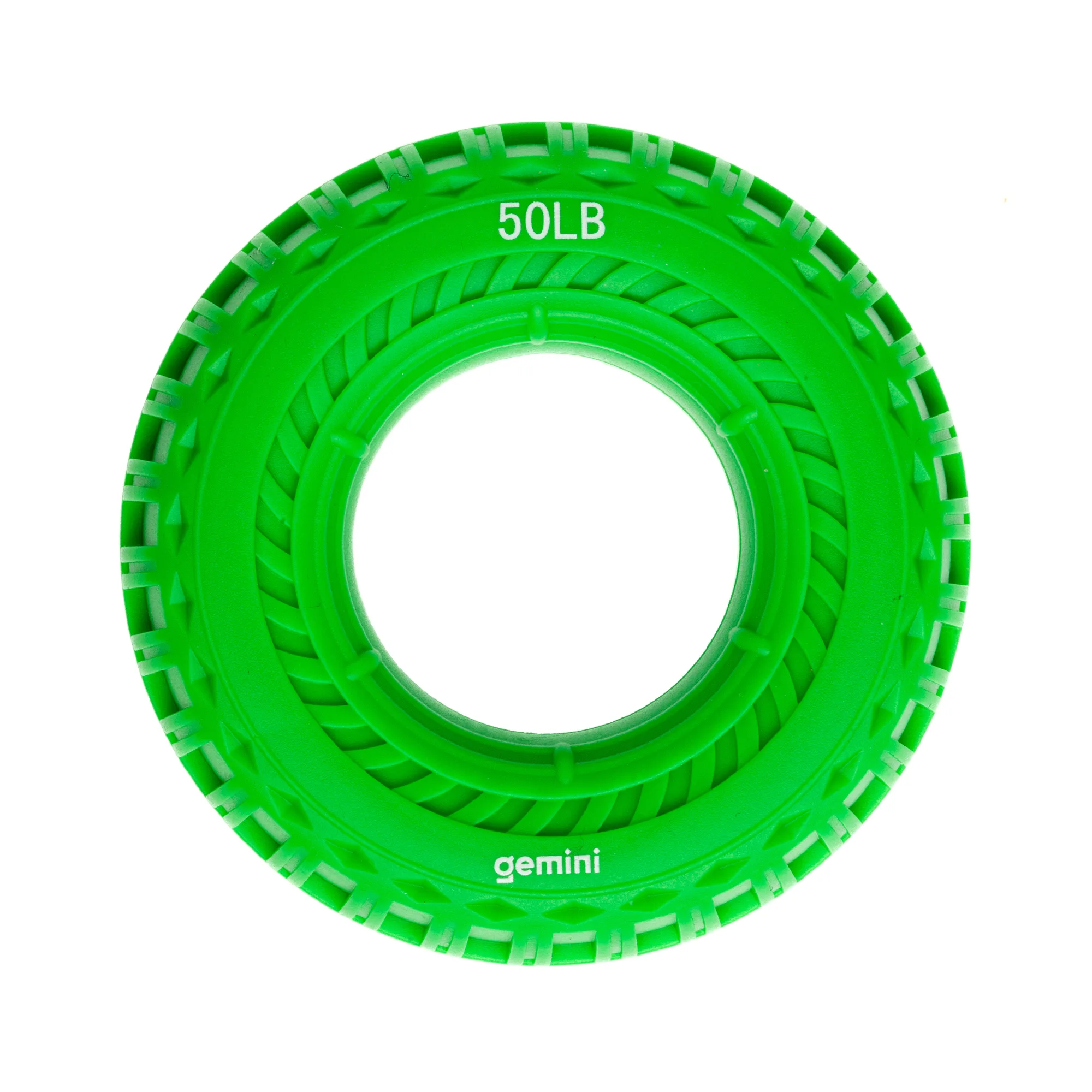 Еспандер кистьовий кільце силікон навантаження 22,5 кг зелений